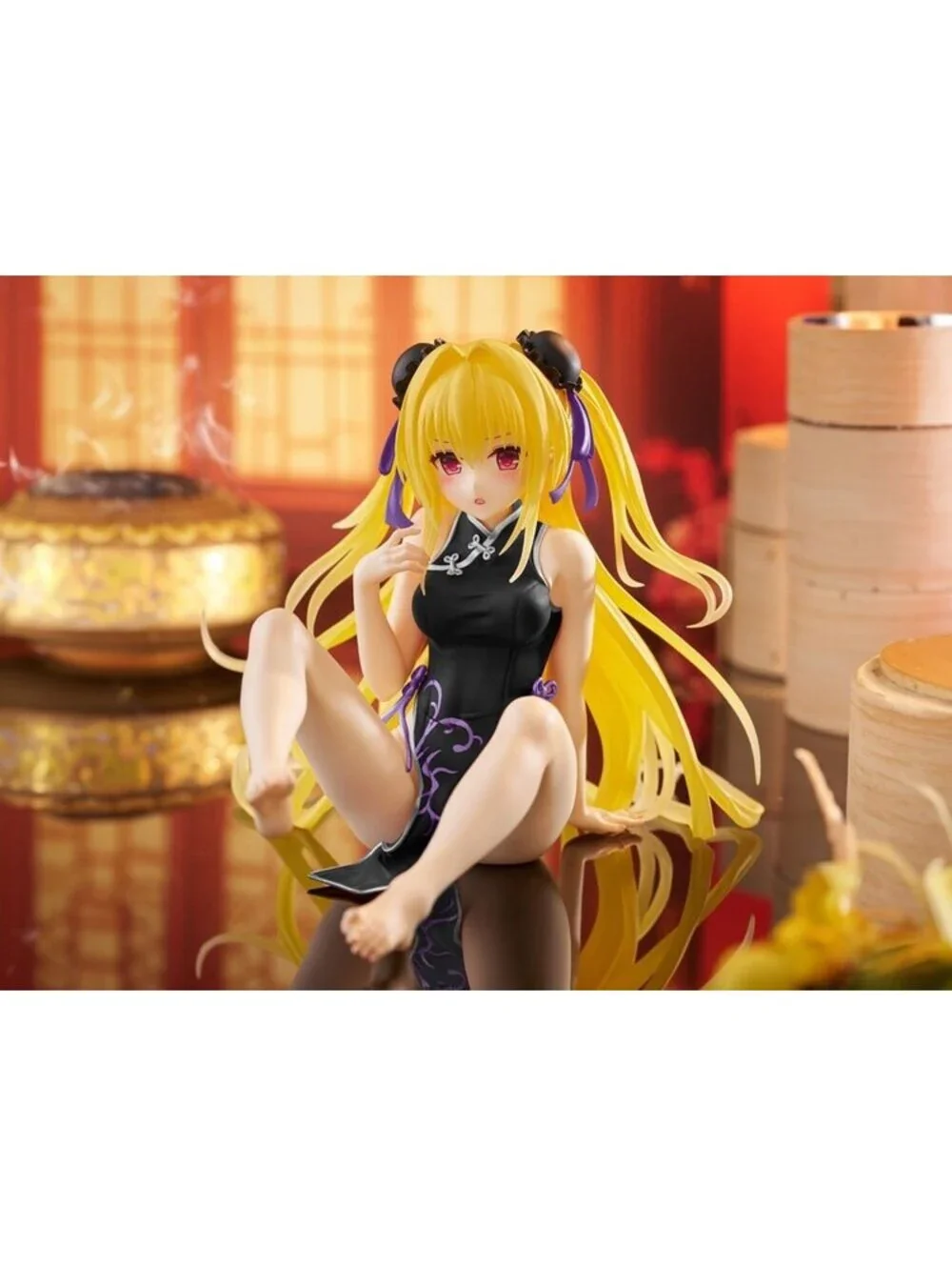 TAITO Desktop Cute To LOVE Ru Darkness Figure - China Dress Version